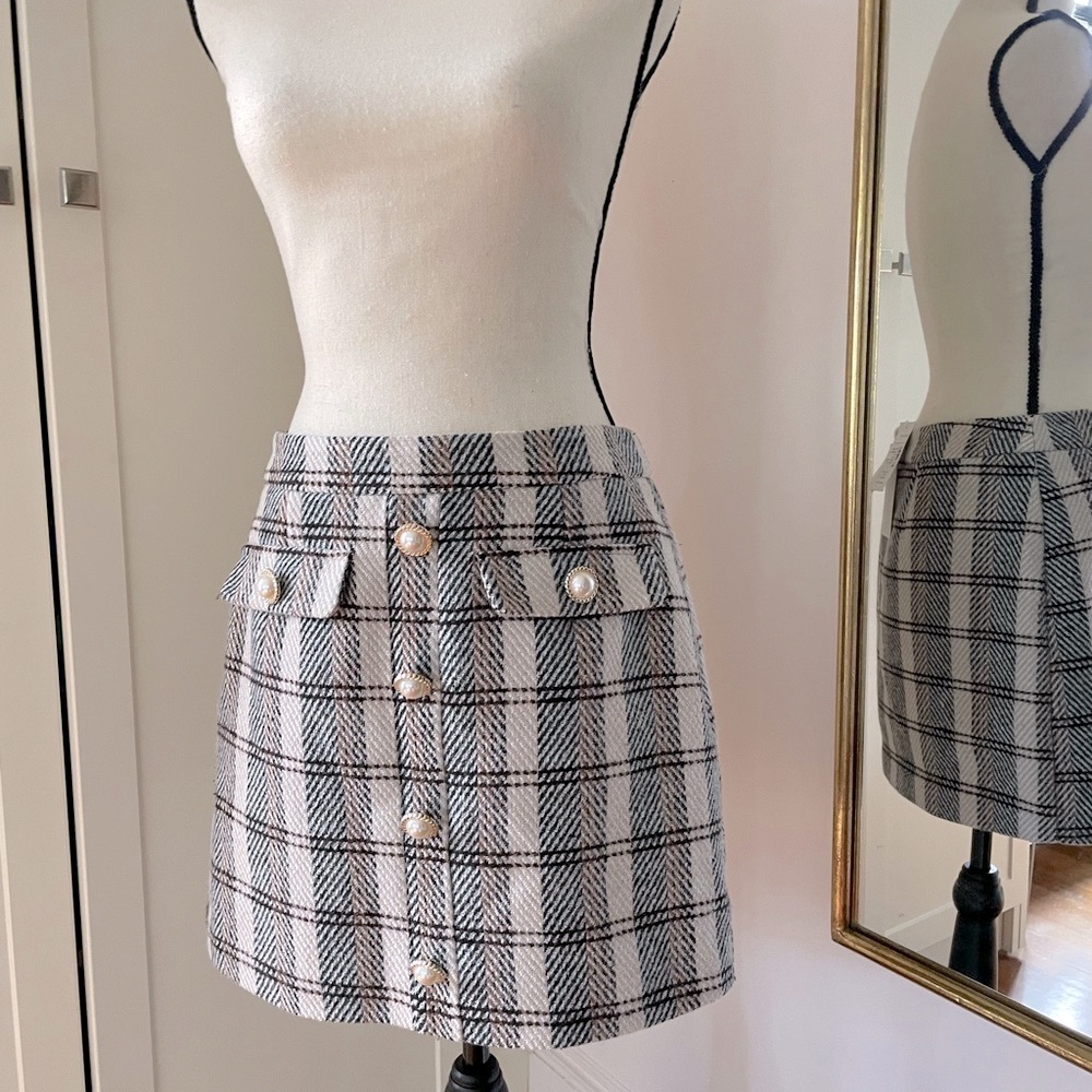 Plaid skirt